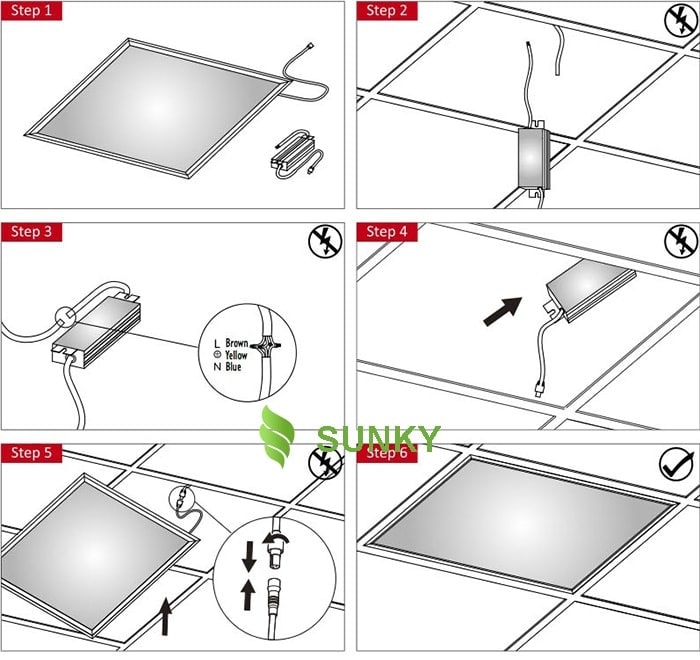 lap dat den panel kieu am tran